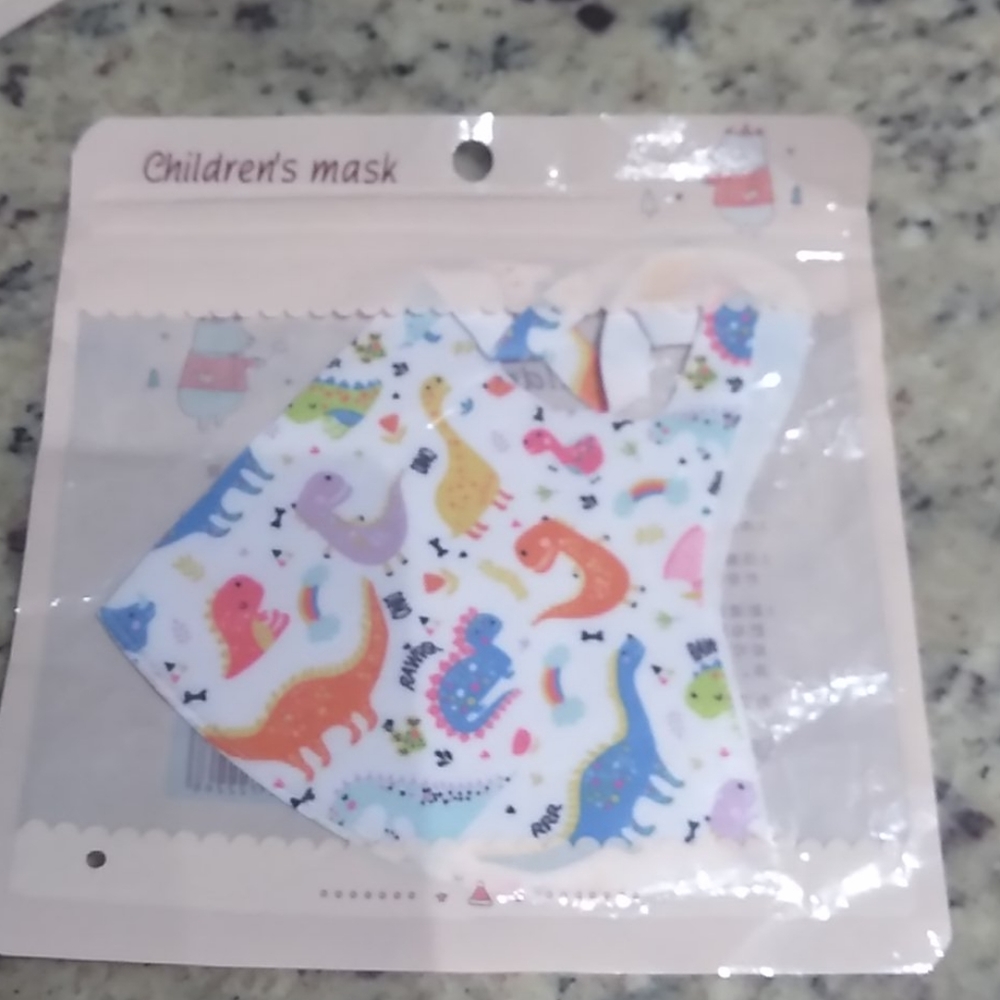 KIDS PRINTED FACE MASK 🎭